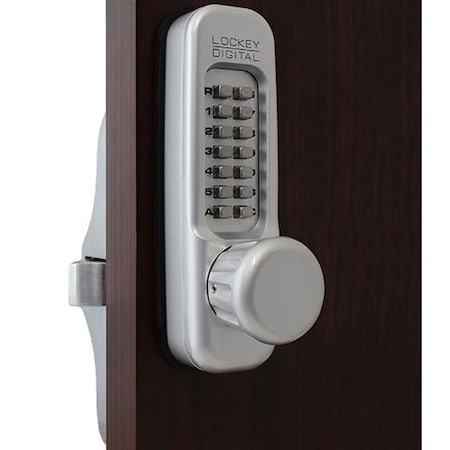 Lockey Keyless Heavy Duty Passage Knob Panic Trim Marine Grade 160P-MG